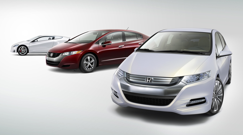 Honda Insight. Honda Insight hybrid autos